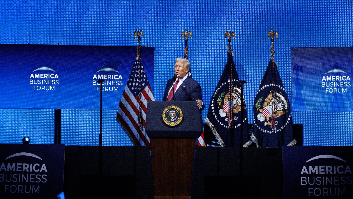 ABD Başkanı Donald Trump, ABD'nin Florida eyaletinde yer alan Miami'de