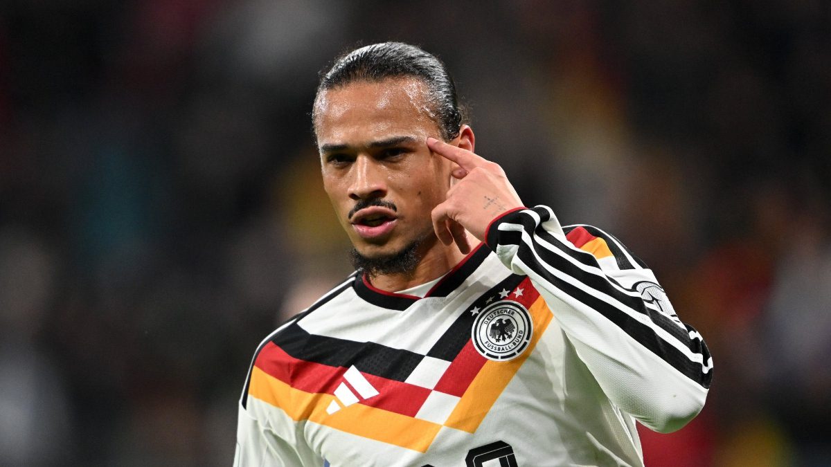 Galatasaray'ın Alman oyuncusu Leroy Sane, Almanya'nın Slovakya'yı 6-0 yenerek 2026