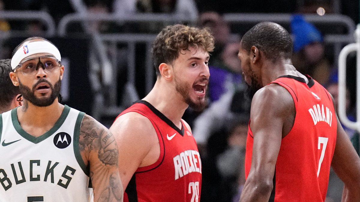 Houston Rockets forması giyen milli sporcu Alperen Şengün, "Kevin Durant
