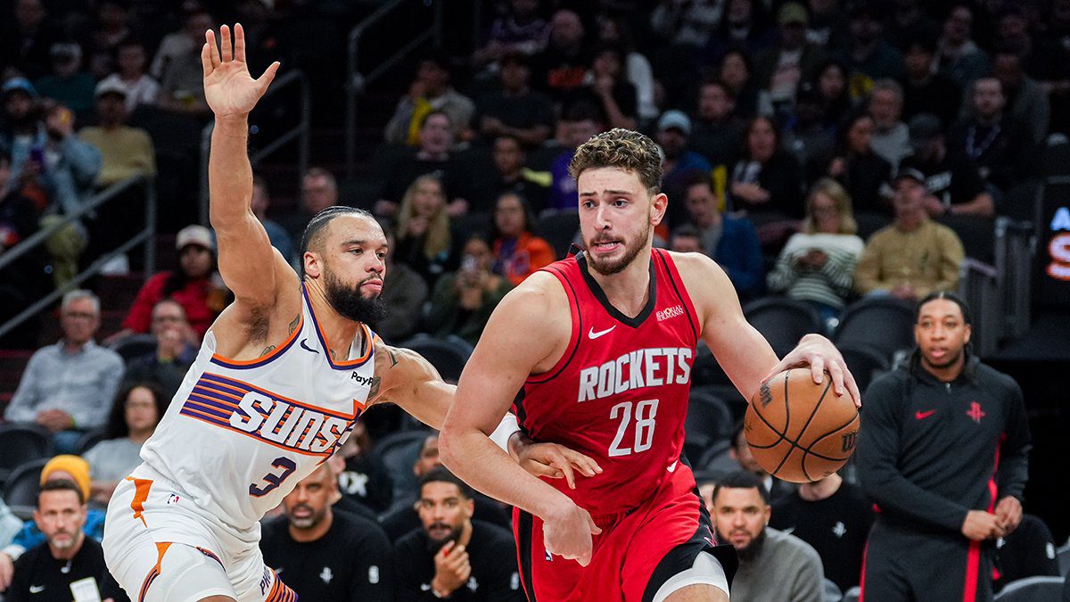 Amerikan Basketbol Ligi'nde (NBA) milli oyuncu Alperen Şengün'ün forma giydiği
