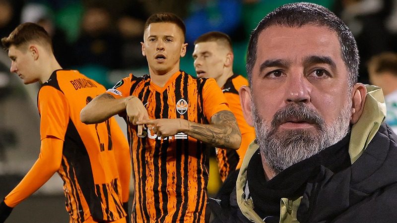 Teknik direktörlüğünü Arda Turan'ın yaptığı Shakhtar Donetsk, deplasmanda Shamrock Rovers'ı