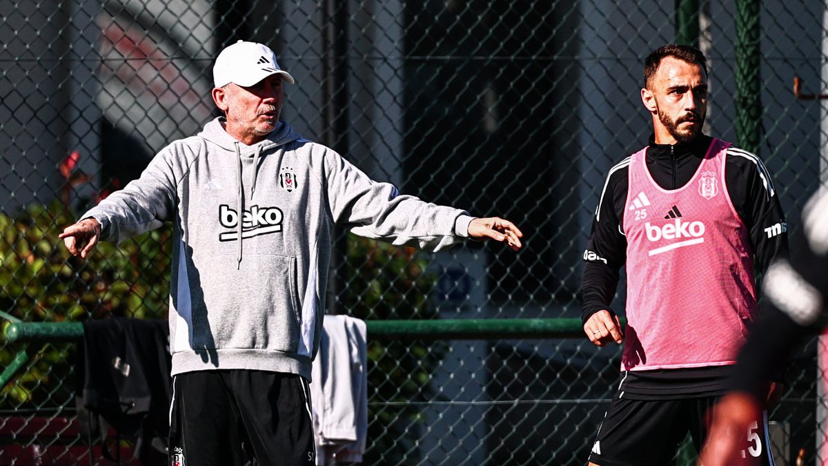 Sergen Yalçın yönetiminde Beşiktaş, milli arada çalışmalarına devam ediyor.