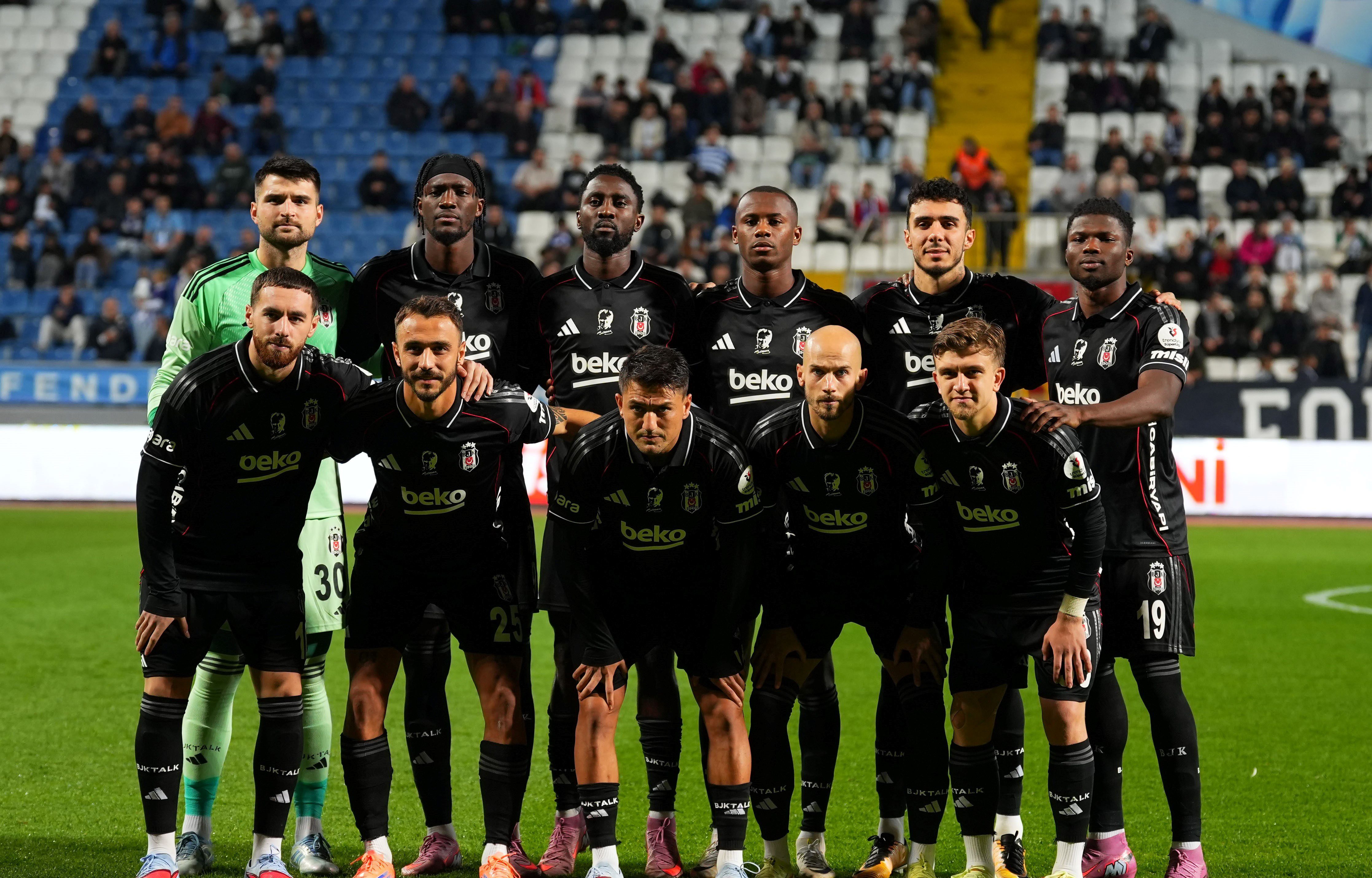 Trendyol Süper Lig'in 13. haftasında Beşiktaş ile Samsunspor karşı karşıya
