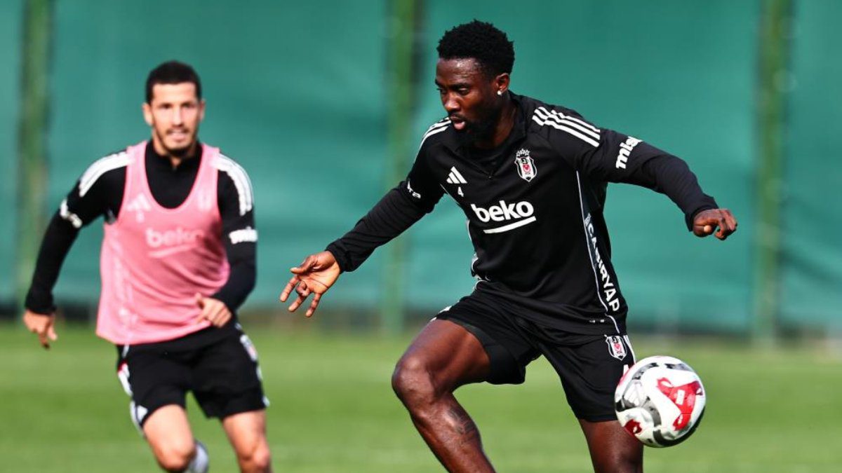 Süper Lig'in 14. haftasında  Fatih Karagümrük'le karşılaşacak Beşiktaş'ta hazırlıklar