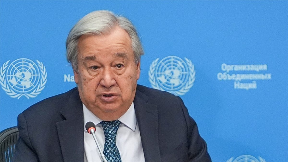 Birleşmiş Milletler (BM) Genel Sekreteri Antonio Guterres, Gazze'deki kırılgan ateşkesin