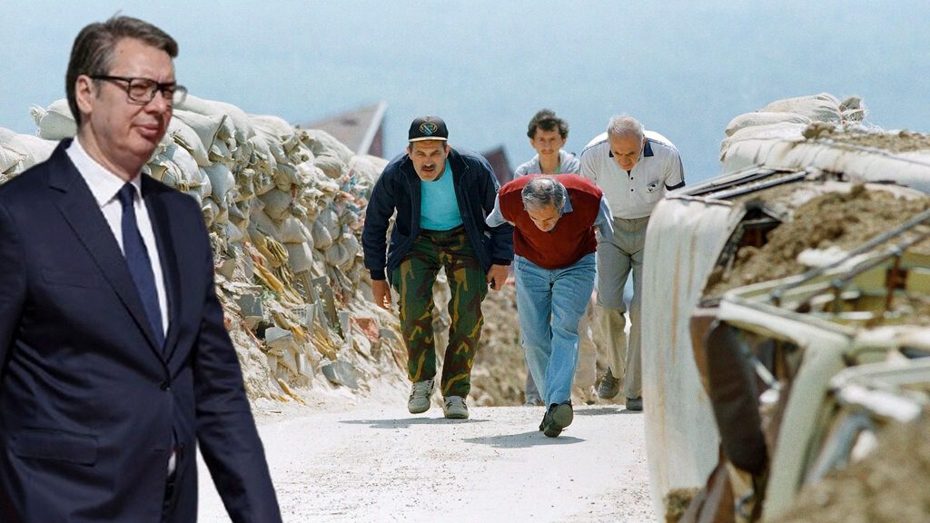 Bosna Savaşı sırasında Saraybosna'da yabancı zenginlerin, para karşılığı Müslüman sivillere