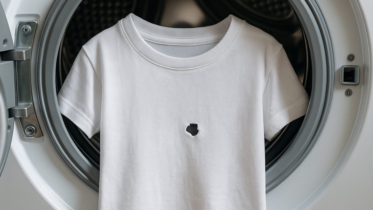 Kıyafetlerini her zaman ki gibi makineye attın, ama çıktığında minik