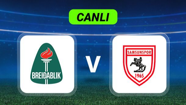 Samsunspor, UEFA Konferans Ligi'nin 4. haftasında Breidablik deplasmanında...