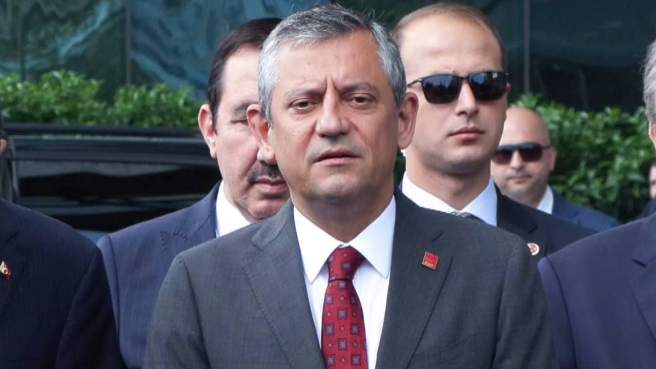 CHP lideri Özgür Özel'in bir mitingde sarf ettiği sözler nedeniyle
