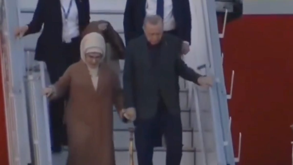 Cumhurbaşkanı Recep Tayyip Erdoğan, G20 Liderler Zirvesi'ne katılmak üzere "TUR"