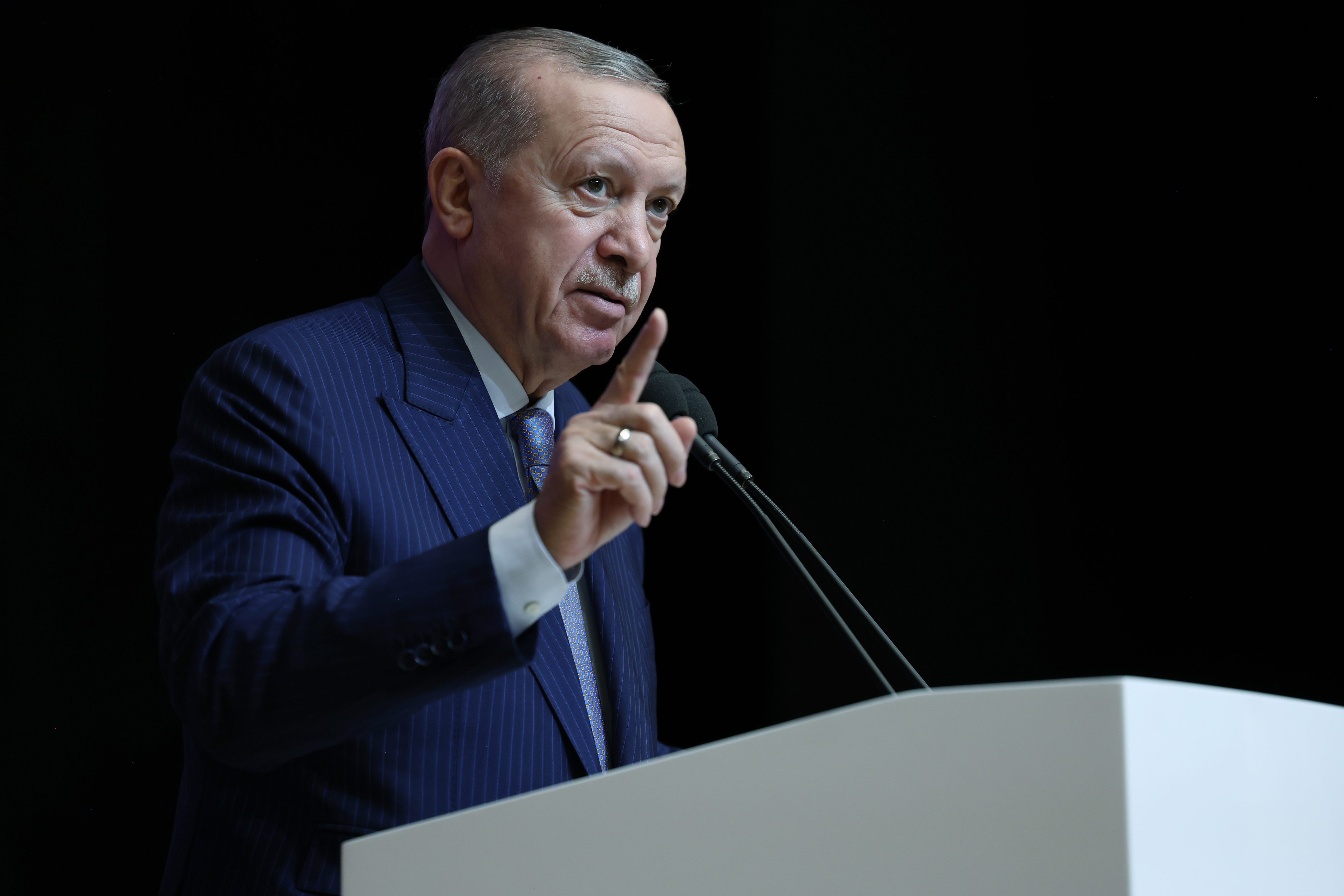 Cumhurbaşkanı Recep Tayyip Erdoğan, yeşil kalkınma devrimi adımlarını attıklarını dile