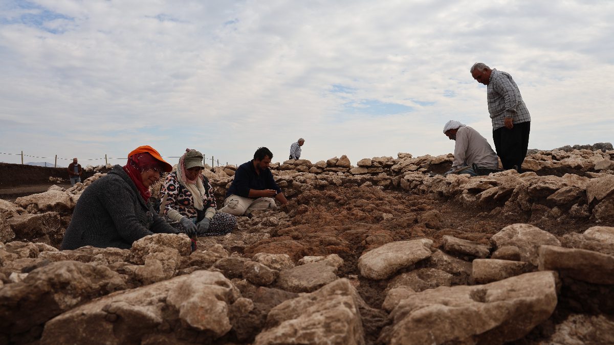 Diyarbakır'ın Ergani ilçesindeki 12 bin yıllık Çayönü Tepesi yerleşkesinde 5
