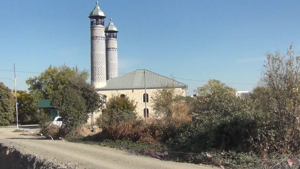 Azerbaycan'ın Karabağ'da 44 günlük Vatan Muharebesi'yle özgürleştirilen Ağdam kentinde, tarihi