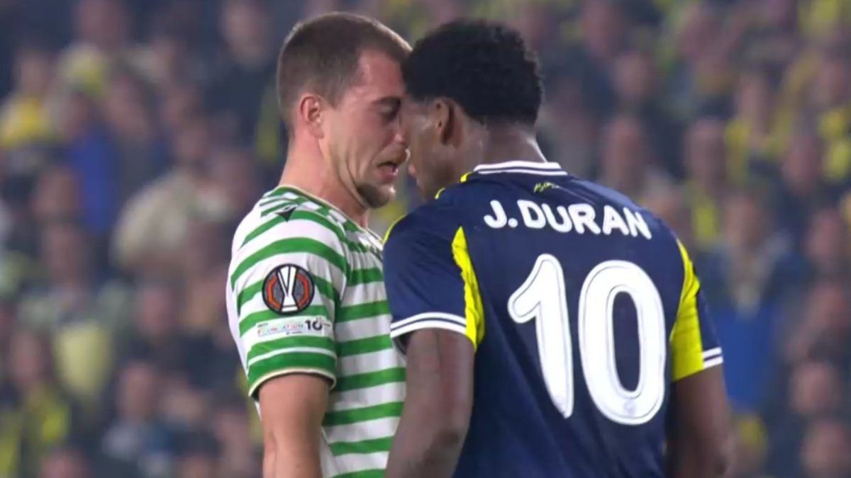 Dün akşam oynanan ve 1-1 biten Fenerbahçe-Ferencvaros maçında Jhon Duran'ın
