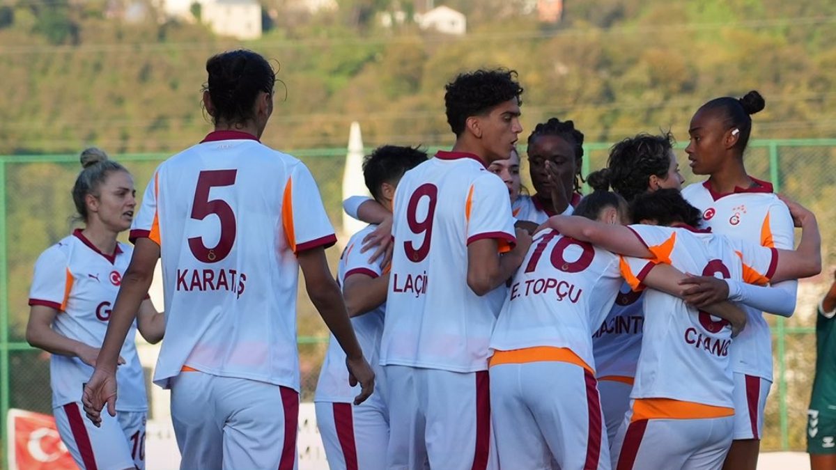 Kadın Futbol Süper Ligi'nin 9. haftasında Galatasaray, deplasmanda Giresun Sanayispor'u