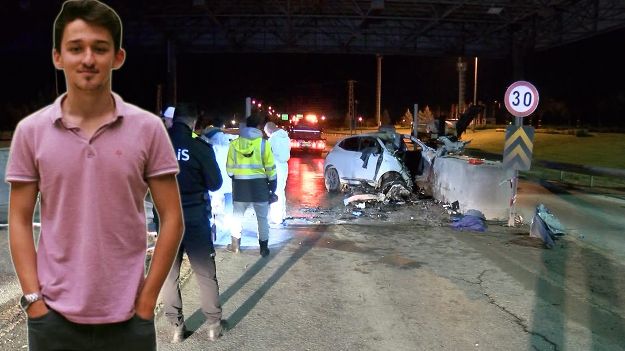 İstanbul'da aşırı hız yapan otomobilin otoyol gişelerine çarptığı kazada 27