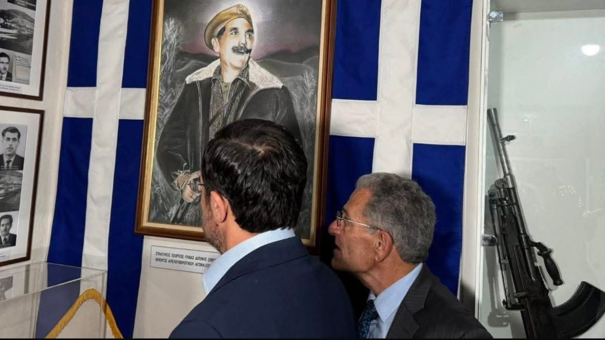 Güney Kıbrıs Rum Yönetimi Lideri Nikos Hristodulidis, terör örgütü EOKA’nın