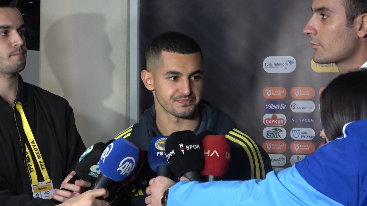 Fenerbahçeli futbolcu Levent Mercan, "Bu bizim için çok önemli bir