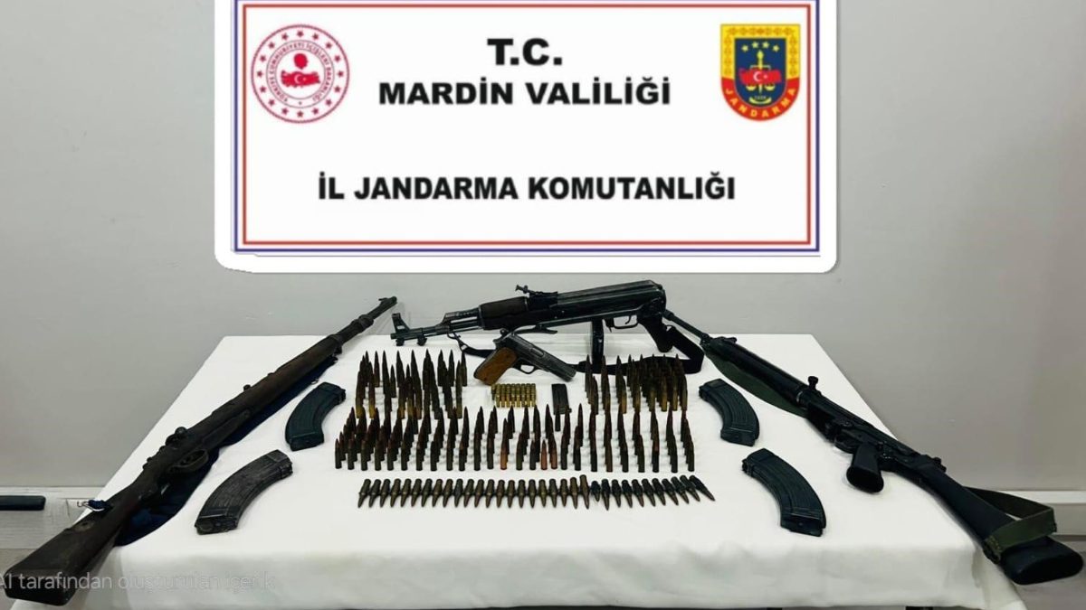 Derik ilçesinde jandarma ekipleri tarafından gerçekleştirilen operasyonda çok sayıda kaçak