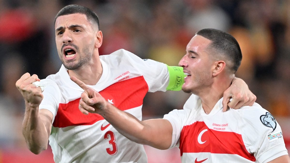 A Milli Takım'da Merih Demiral, İspanya maçının ardından "Dünya Kupası'nı