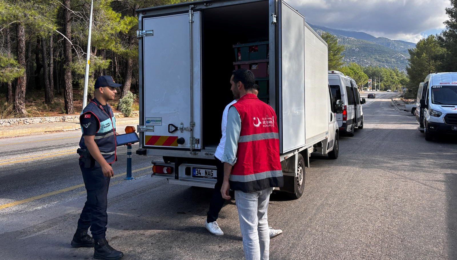 Düzensiz göçle mücadele kapsamında Muğla ve ilçelerinde yılın ilk 10