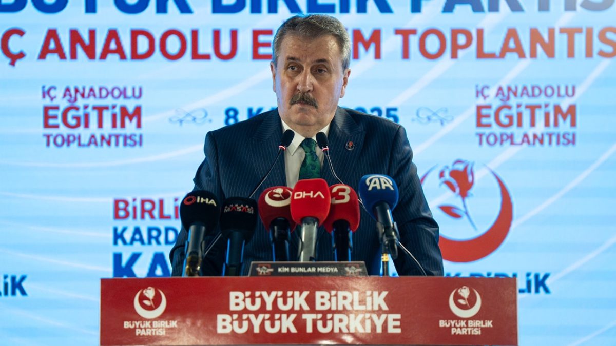 Gazze'de yaşanan soykırıma ilişkin değerlendirmelerde buluna Büyük Birlik Partisi Genel