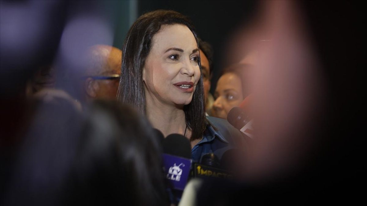 Nobel Barış Ödülü verilen Venezuelalı muhalif siyasetçi Maria Corina Machado,