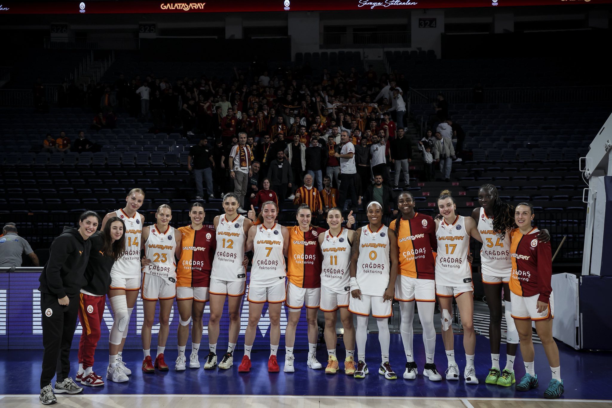 Halkbank Kadınlar Basketbol Süper Ligi'nin 8. haftasında oynanması planlanan Galatasaray