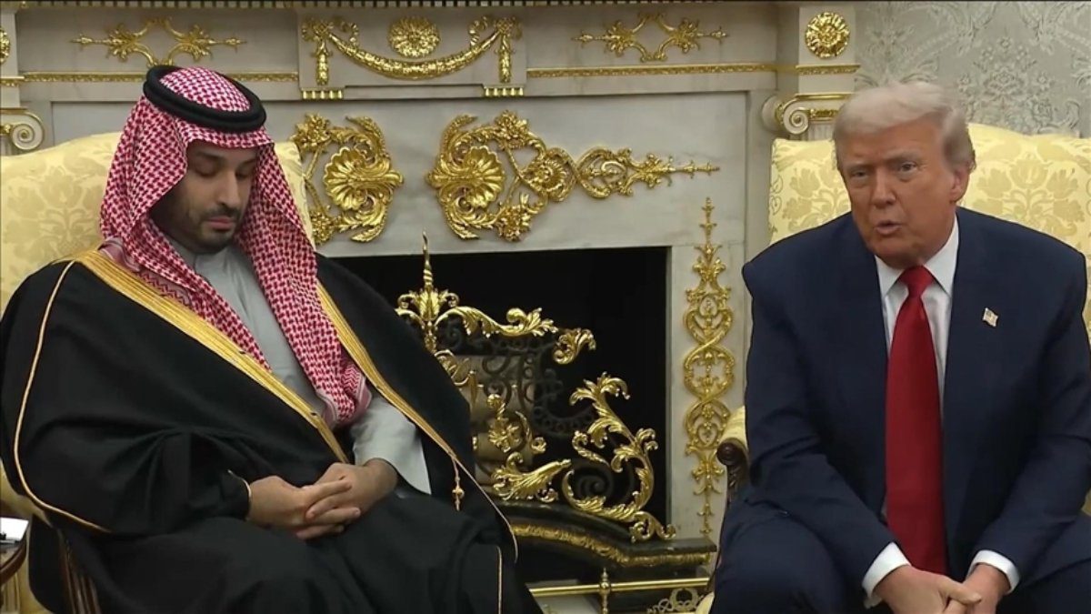 Suudi Arabistan Veliaht Prensi Muhammed bin Selman'ın Washington ziyareti sırasında