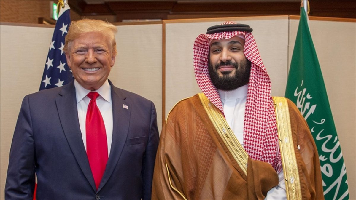 ABD Başkanı Donald Trump, Beyaz Saray'da ağırladığı Suudi Arabistan Veliaht