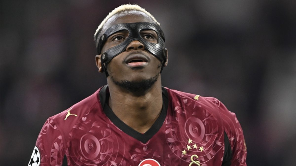 UEFA'ya özel röportaj veren Galatasaray'ın Nijeryalı golcüsü Victor Osimhen, futbol