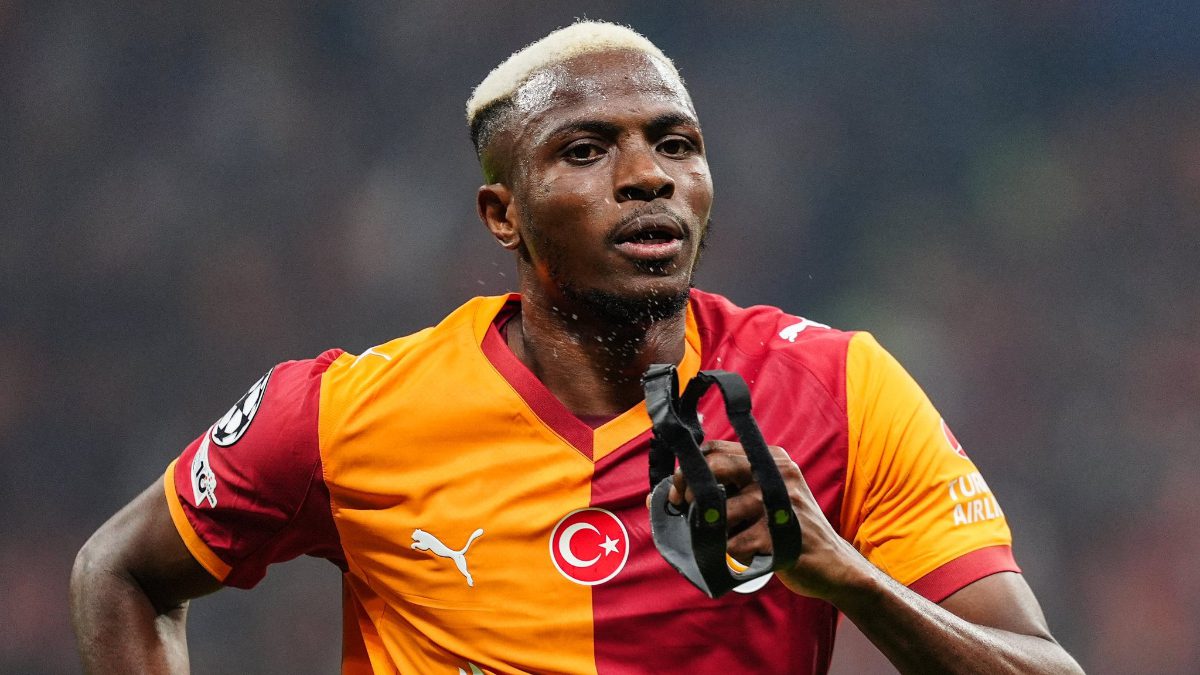 Galatasaray, Victor Osimhen'in sol arka adalesinde orta düzeyde zorlanma ve