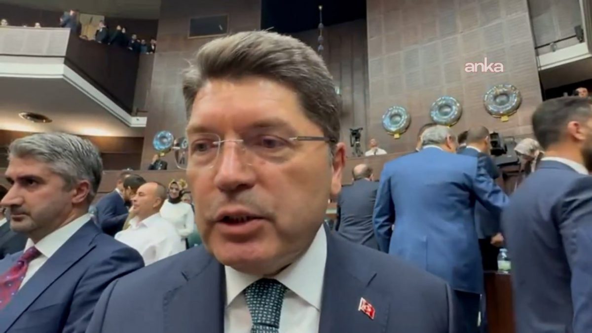 Adalet Bakanı Yılmaz Tunç, tutuklu bulunan Selahattin Demirtaş'ın durumuna ilişkin,