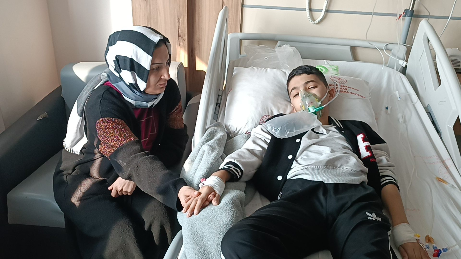 Batman’da 54 gün önce başlayan öksürük nöbeti nedeniyle Muhammed 13