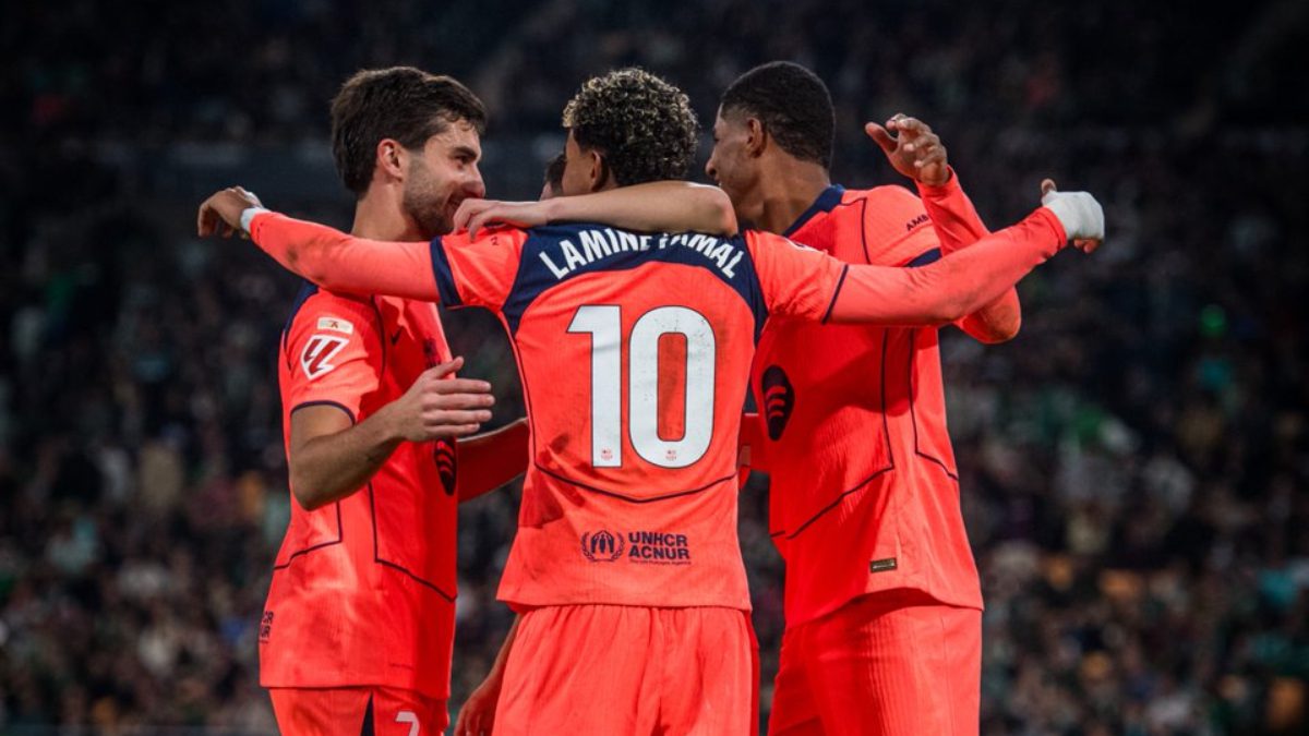Barcelona, LaLiga 15. hafta maçında deplasmanda Real Betis'i 5-3'lük skorla