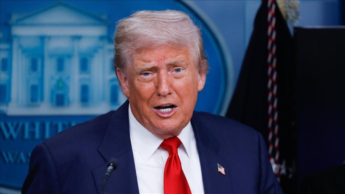 Beyaz Saray'da basın mensuplarının gündeme ilişkin sorularını yanıtlayan ABD Başkanı Donald Trump,