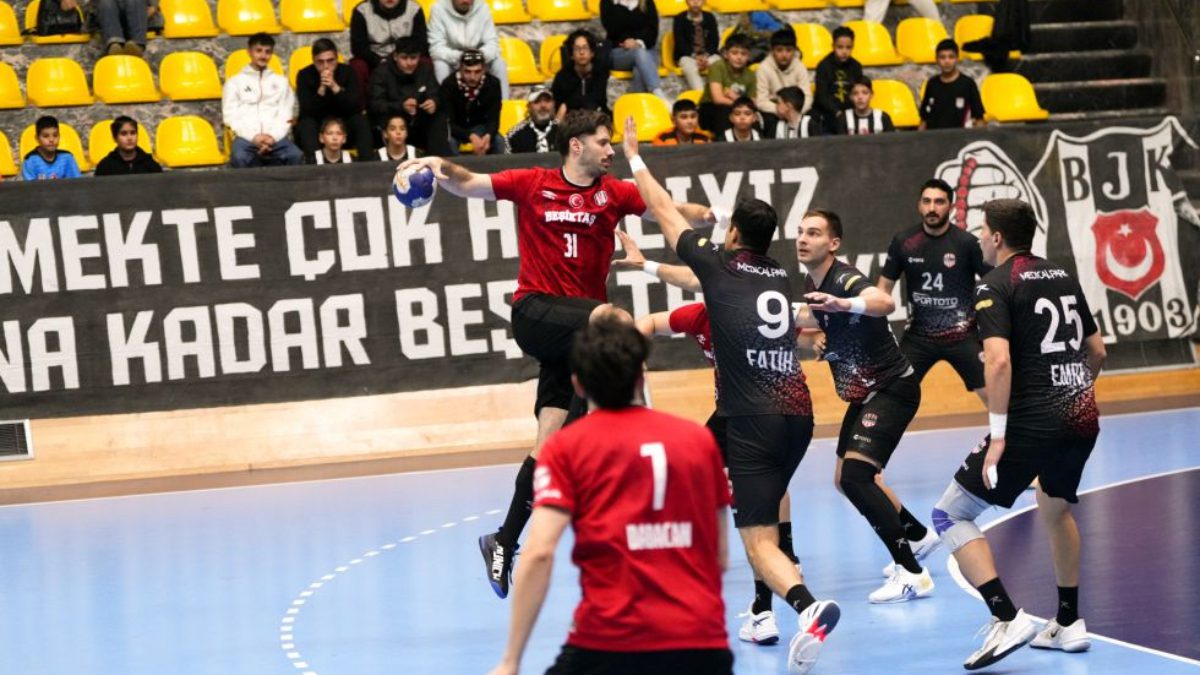 Beşiktaş Erkek Hentbol Takımı, Erkekler Süper Lig'in 19. haftasında konuk