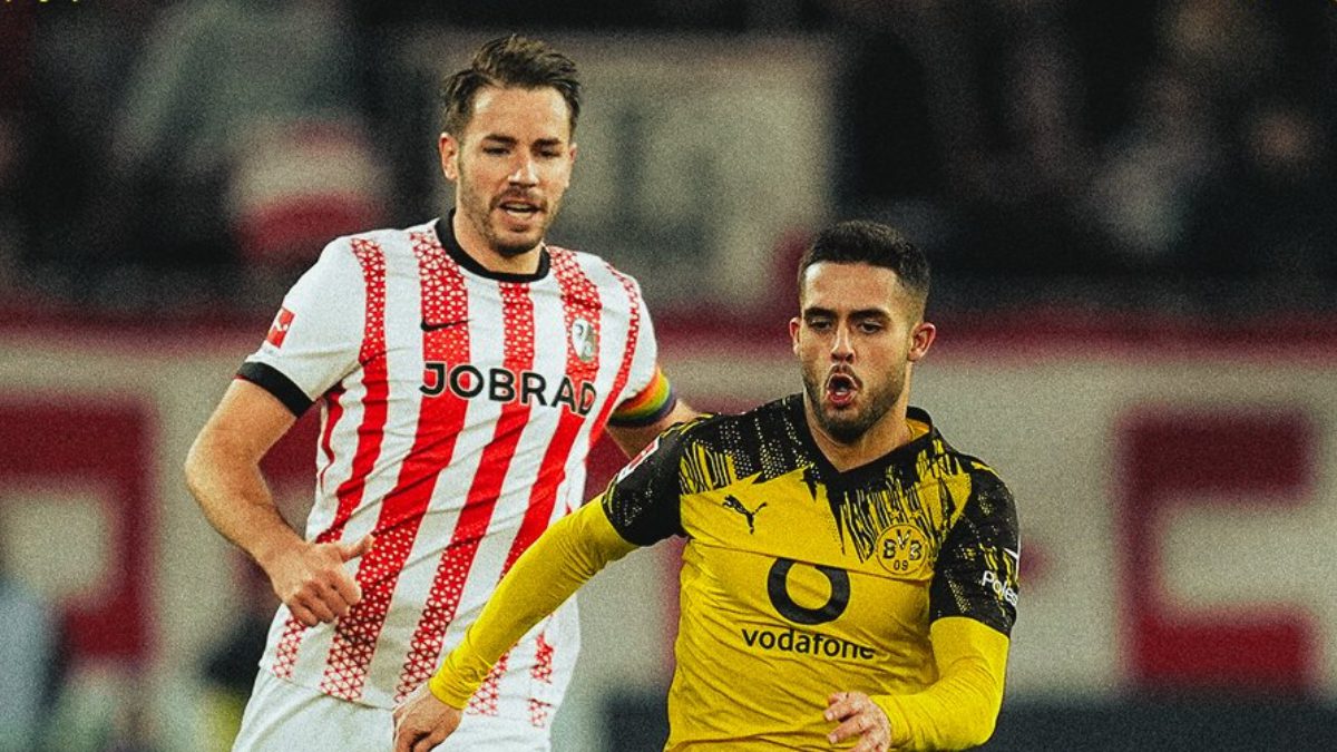 Borussia Dortmund, Bundesliga'nın 14. haftasında deplasmanda Freiburg ile 1-1 berabere