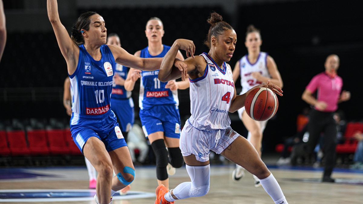 Kadınlar Basketbol Süper Ligi'nin 9. haftasında BOTAŞ, ağırladığı Çanakkale Belediyespor'u