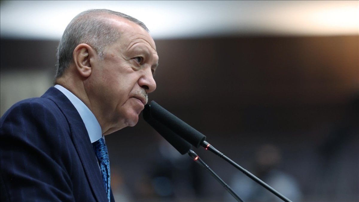 Cumhurbaşkanı Recep Tayyip Erdoğan, Genişletilmiş İl Başkanları Toplantısı'nda konuşuyor.