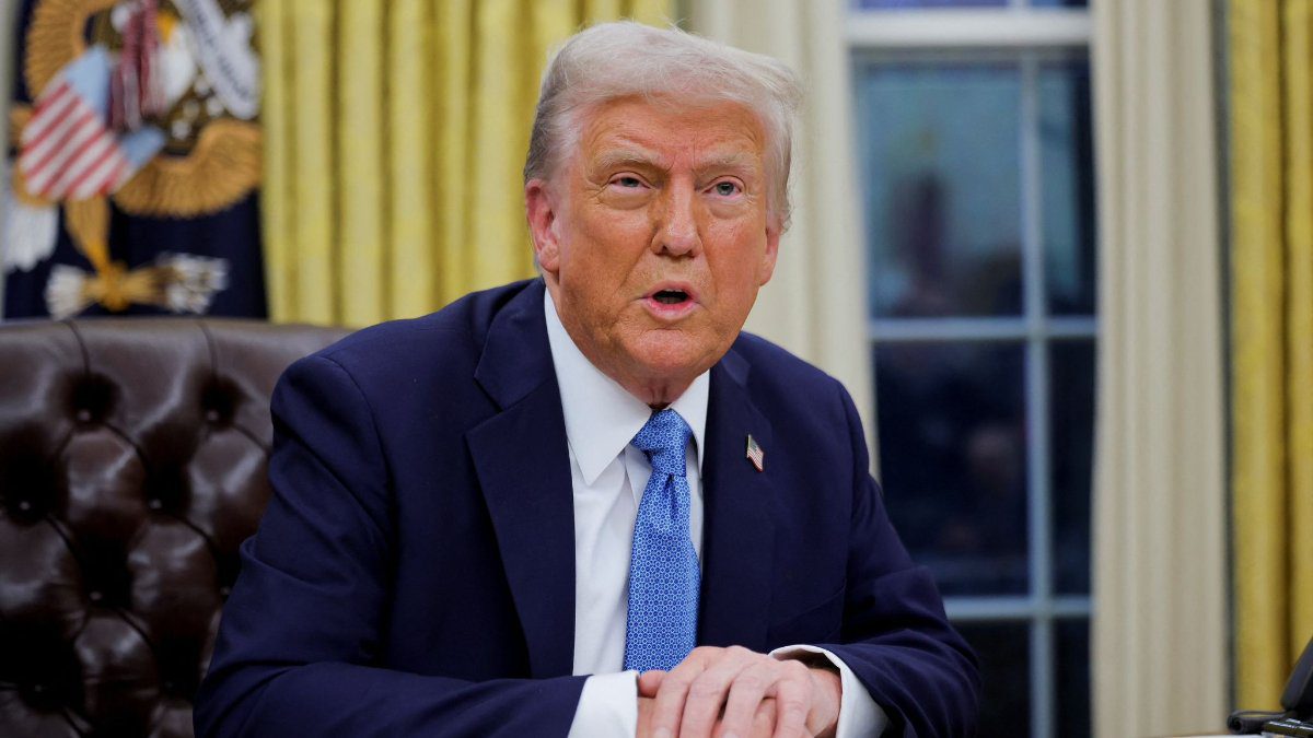 ABD Başkanı Donald Trump, Beyaz Saray’da gerçekleştirdiği kabine toplantısı sonrası