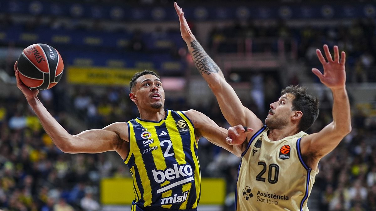 Fenerbahçe, Basketbol Avrupa Ligi'nin (EuroLeague) 18. haftasında ağırladığı İspanya ekibi