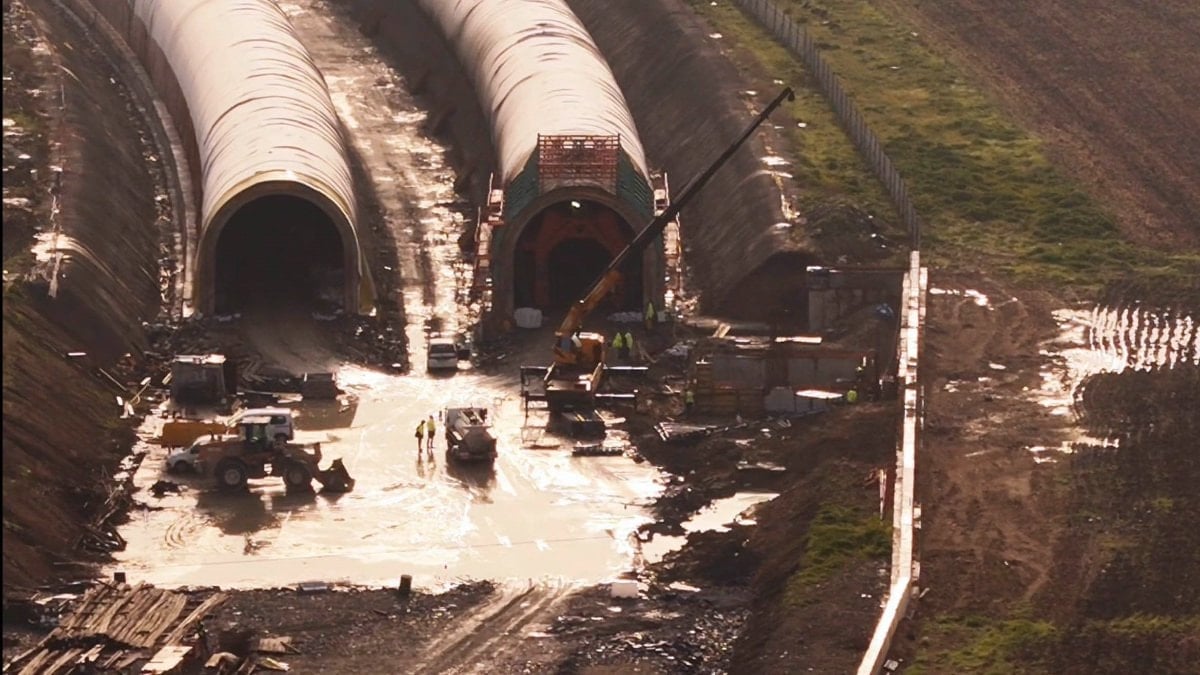 Türkiye'yi hızlı trenle Avrupa'ya bağlayacak İstanbul-Kapıkule Yüksek Standartlı Demiryolu Projesi'nin