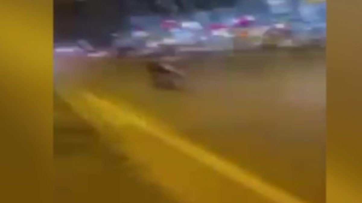 Sosyal medyada paylaşılan görüntüler üzerine harekete geçen polis ekipleri, motosiklet