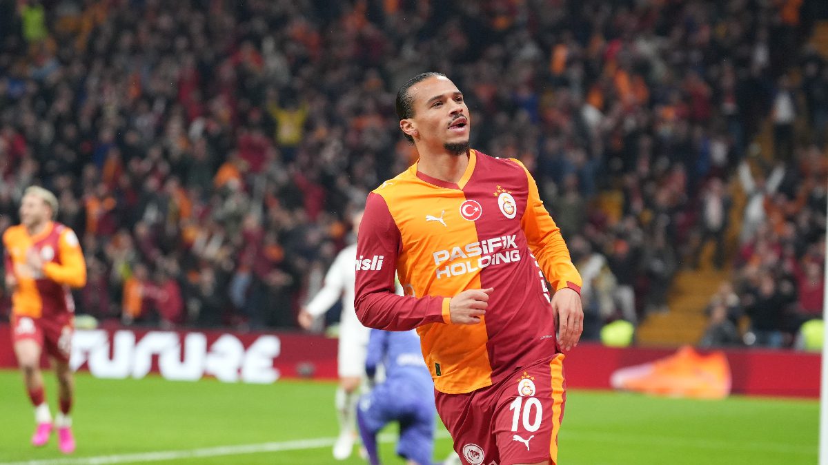 Galatasaray Alman futbolcusu Leroy Sane, Samsunspor maçıyla birlikte Süper Lig'de