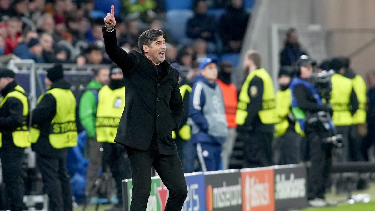 Olympique Lyon Teknik Direktörü Paulo Fonseca, 2 Mart 2025'te Brest