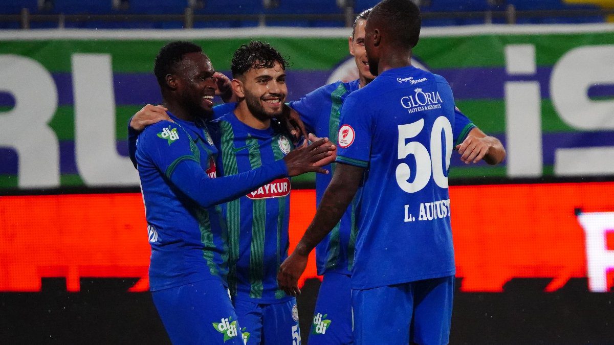 Türkiye Kupası 4. turunda Çaykur Rizespor, Pendikspor'u farklı skorla geçerek