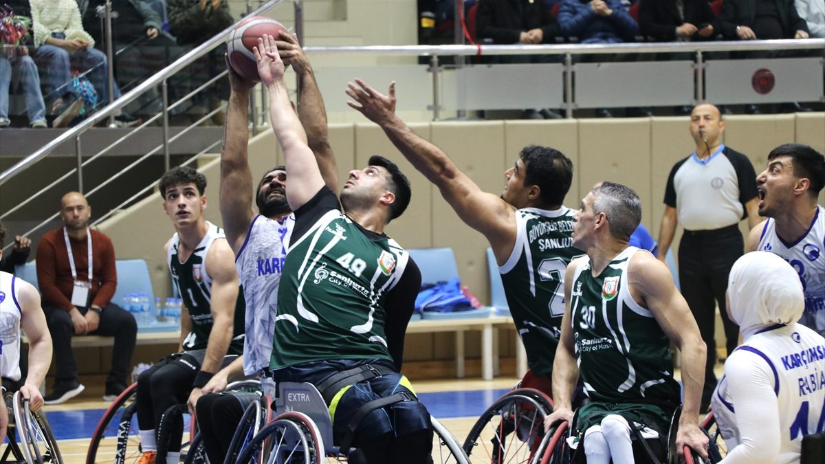 Tekerlekli Sandalye Basketbol Süper Ligi'nin 6. haftasında Şanlıurfa Büyükşehir Belediye