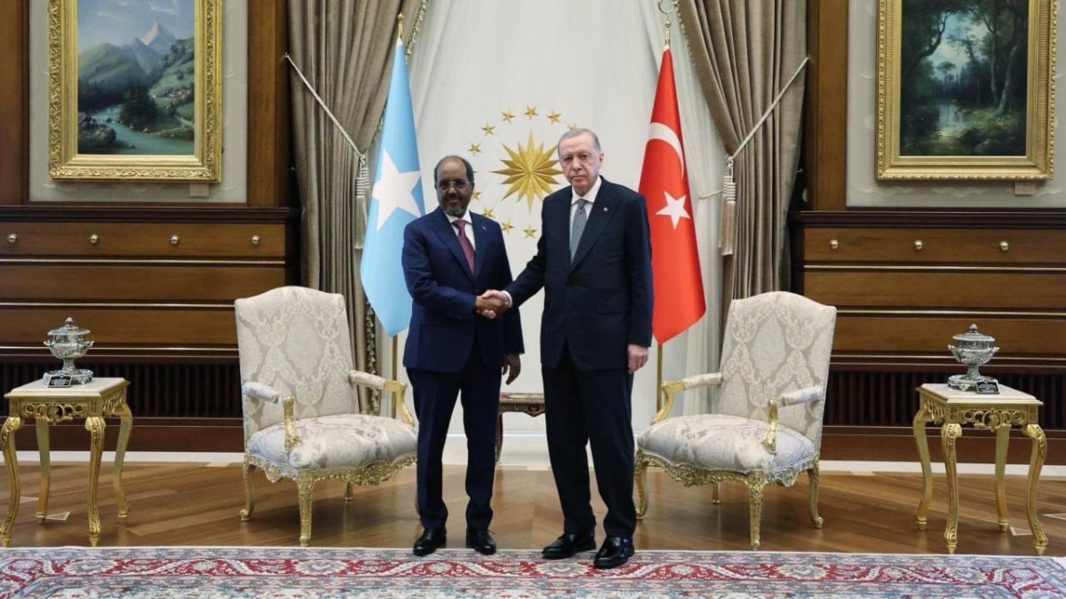 Somali Federal Cumhuriyeti Cumhurbaşkanı Hasan Şeyh Mahmud, Cumhurbaşkanı Recep Tayyip