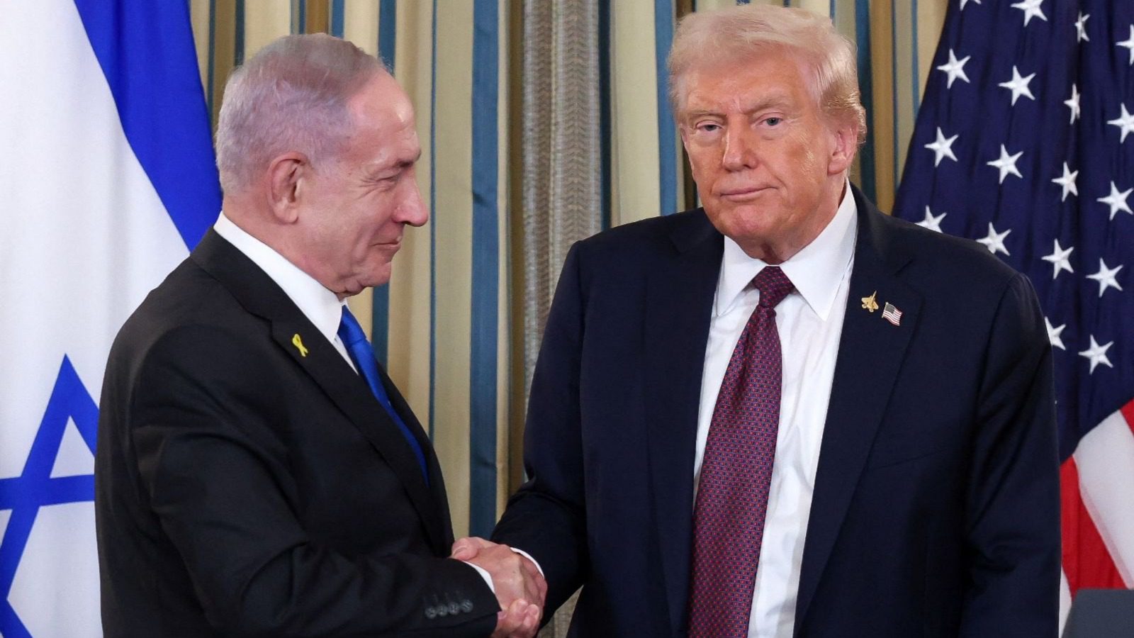 İsrail'den yapılan açıklamaya göre ABD Başkanı Donald Trump ve Binyamin